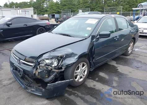 2007 Honda Accord 2.4 Se из США, поврежденный, VIN 1HGCM56377A139824